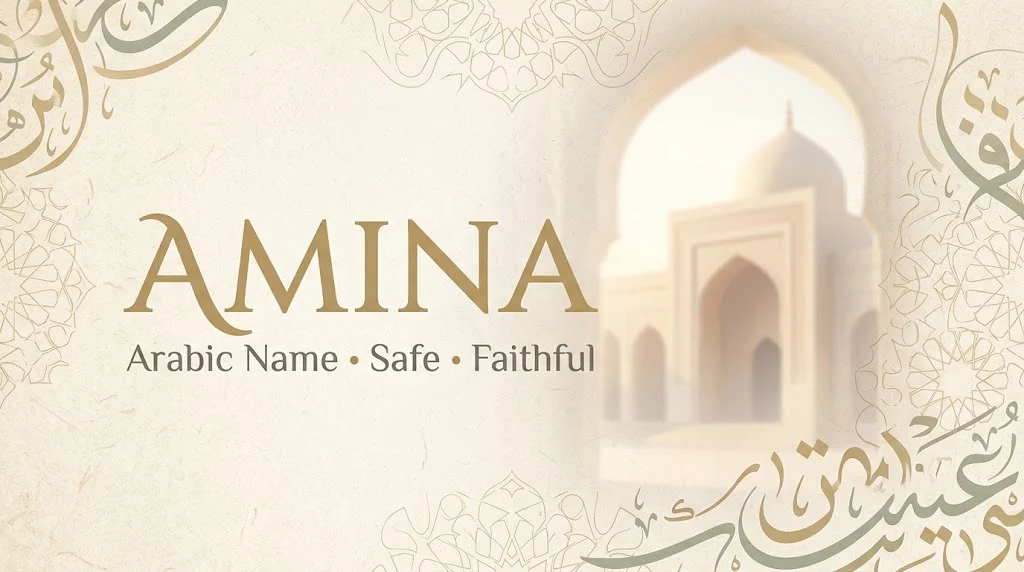 Amina Name Meaning