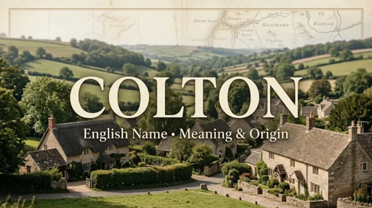 Colton Name Meaning