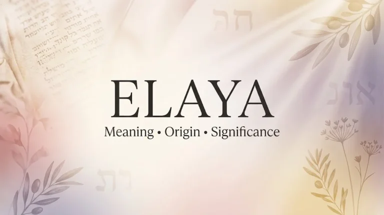 Elaya Name Meaning