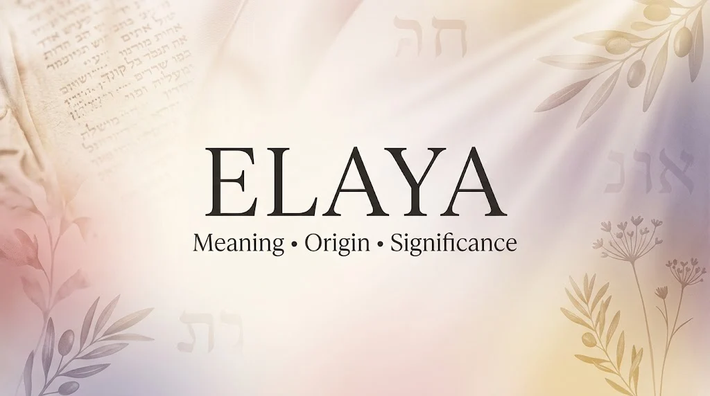 Elaya Name Meaning