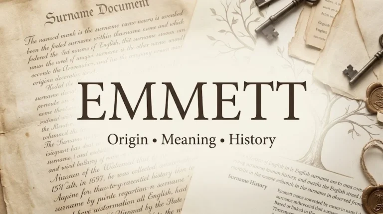 Emmett Name Meaning