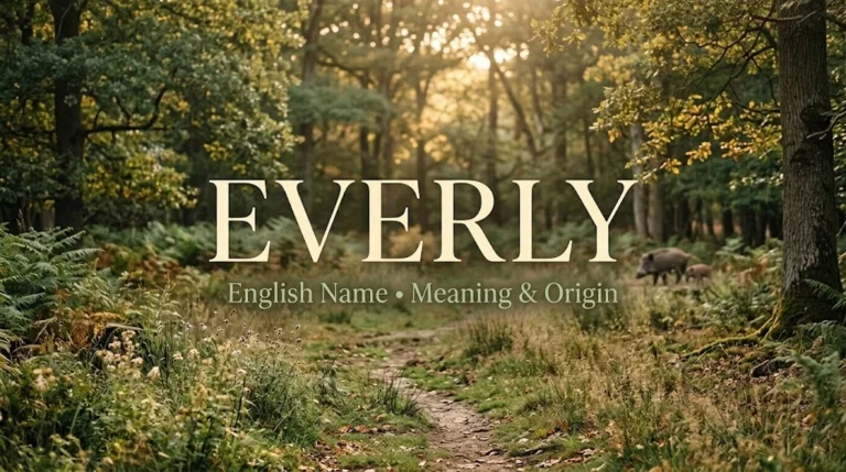 Everly Name Meaning