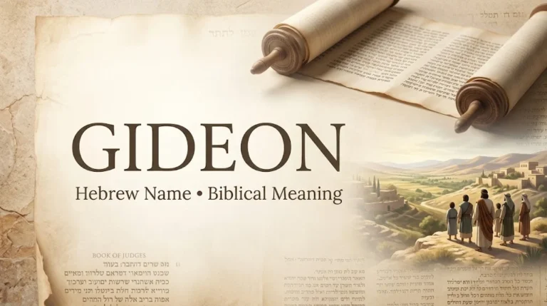 Gideon Name Meaning