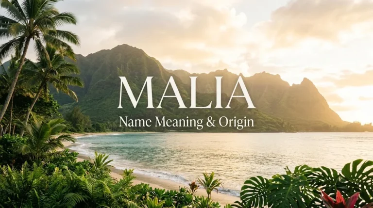Malia Name Meaning