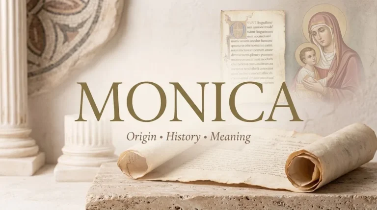 Monica Name Meaning