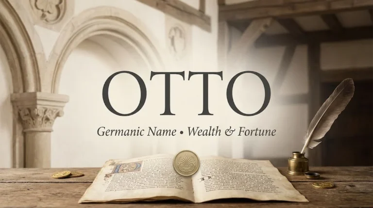 Otto Name Meaning