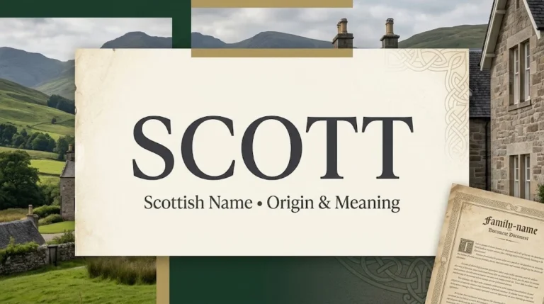 Scott Name Meaning