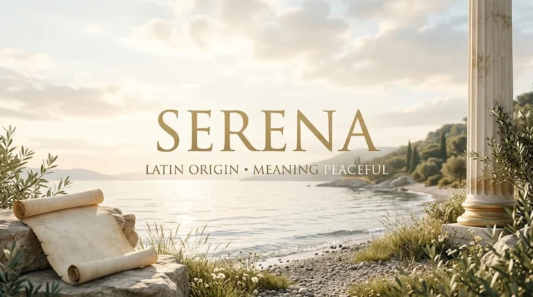 Serena Name Meaning