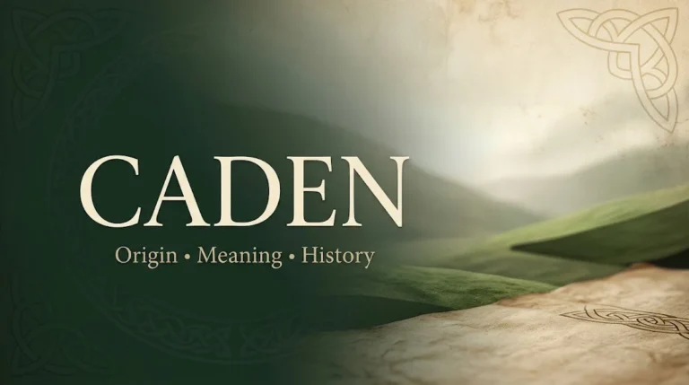 Caden Name Meaning
