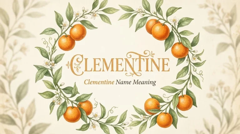 Clementine Name Meaning