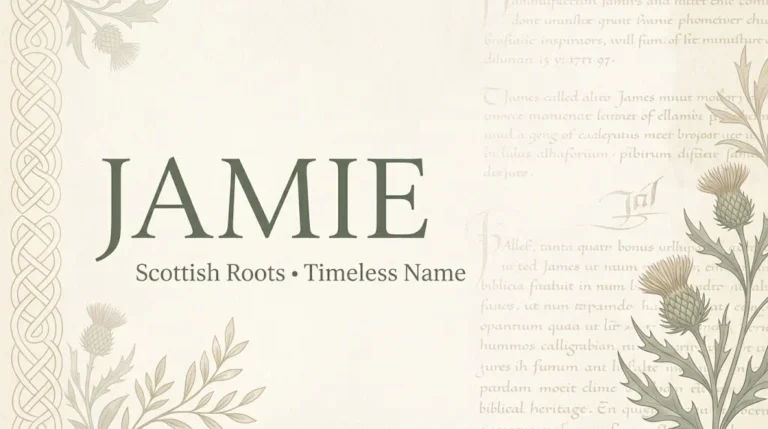 Jamie Name Meaning