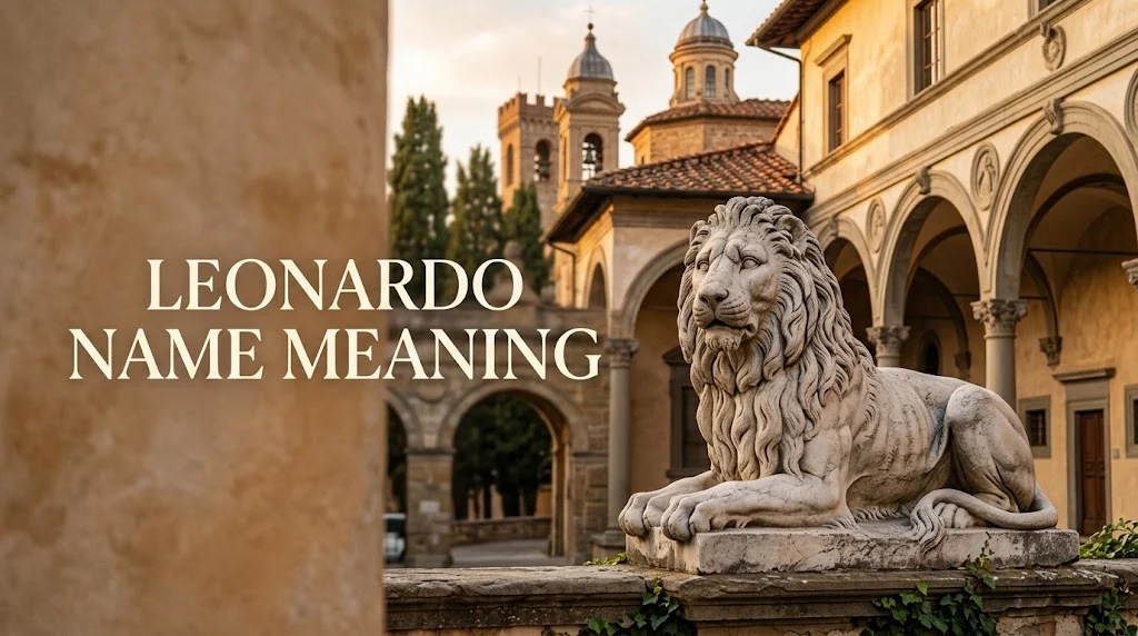 Leonardo Name Meaning