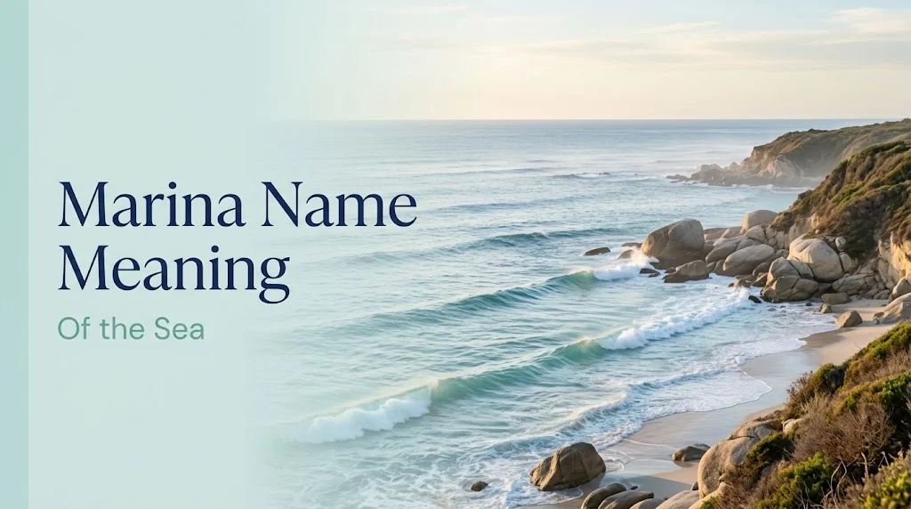 Marina Name Meaning